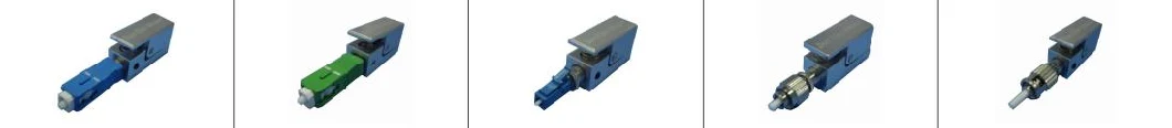 Optic Flange Adapter Simplex/Duplex Bare Fiber Optic Adapter-D/Square-Type